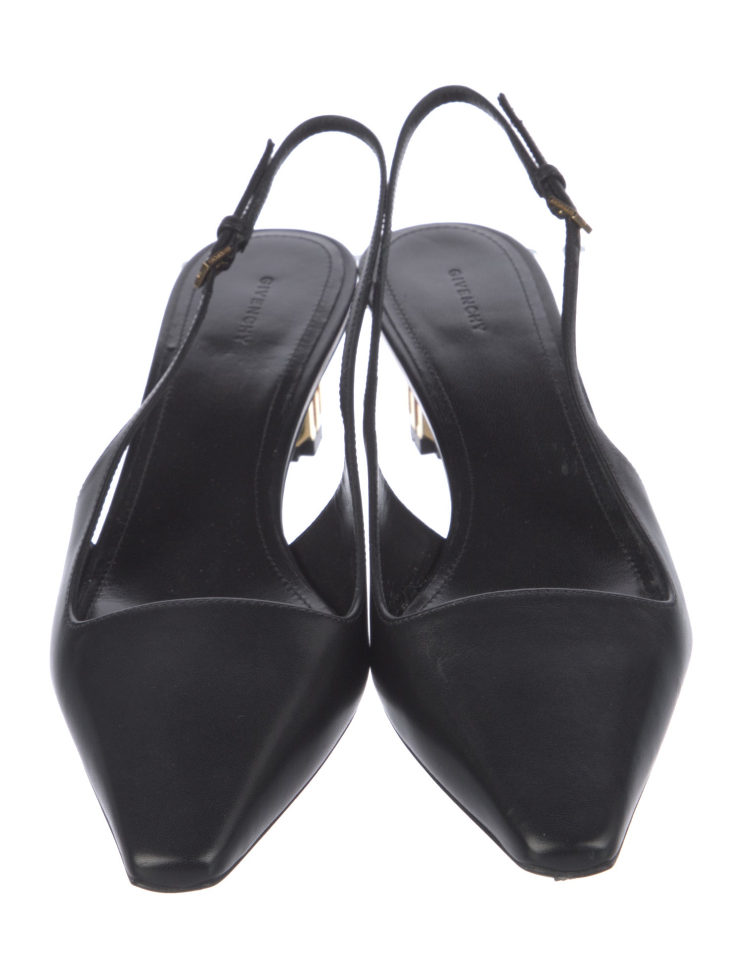 Givenchy Leather Slingback Pumps